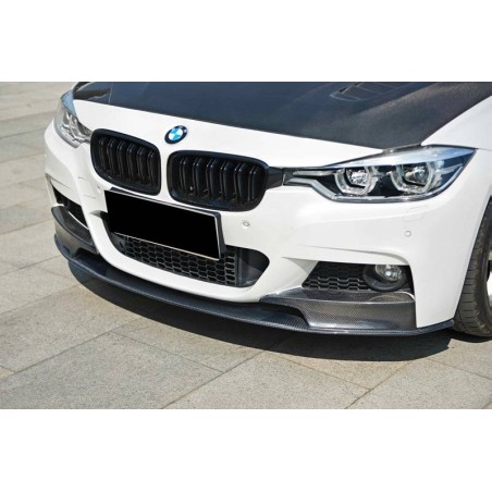 DÉFLECTEUR AVANT BMW F30 LOOK Mtech PERFORMANCE CARBONE