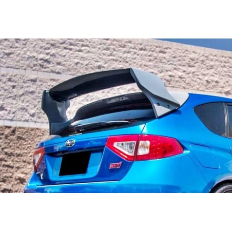 Aileron Subaru '08 WRX  Flat Carbone