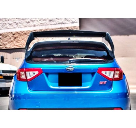 Aileron Subaru '08 WRX  Flat Carbone