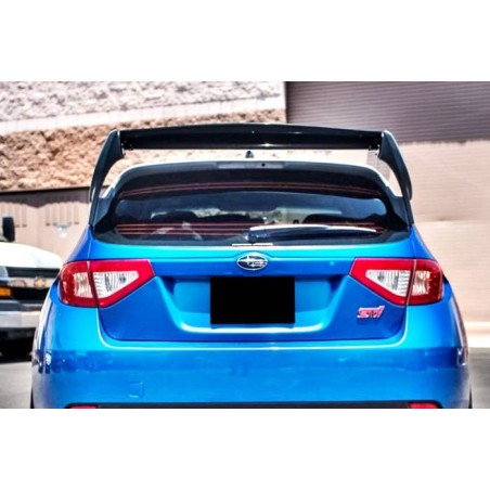 Aileron Subaru '08 WRX  Flat Carbone