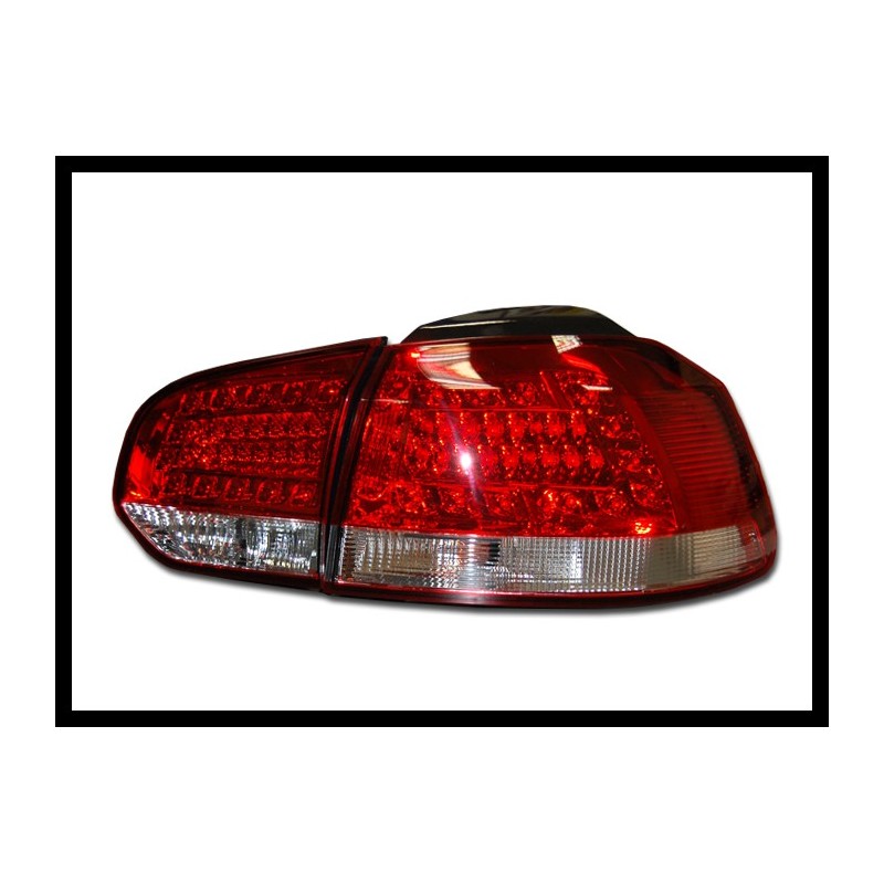 Feux Arrières Volkswagen Golf 6  Led Rouge