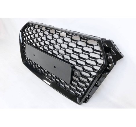 Calandre Audi A4 Look RS4 B9 2016 Noire