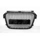 GRILLE AUDI A1 2012-2015 LOOK RS1 BLACK