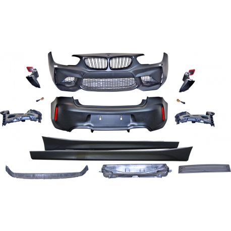 Kit De Carrosserie BMW F20 LCI 15-19 look M2 - Auto Tuning