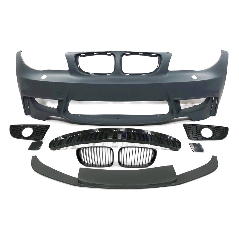 Pare-Choc Avant BMW E82/E88/E87/E81 Look M1 Déflecteur Avant