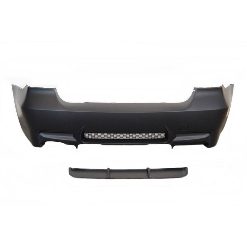 Pare-Choc Arrière  BMW E90 Look M3 Une Sortie Plastique