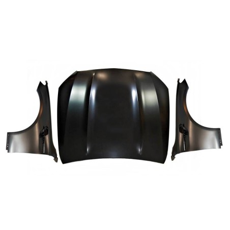 Capot Et Ailettes Mercedes W213 2016-2019 Look AMG E63 Métal