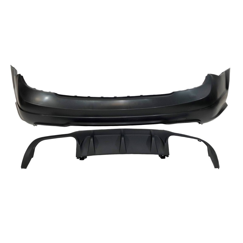 Pare-Choc Arrière Mercedes W204 2/4 Portes Look AMG 11-13