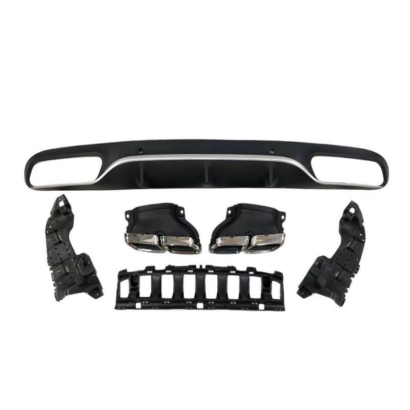 DÉFLECTEUR ARRIÈRE MERCEDES W205 2014-2018 COUPE AMG LOOK C63 ABS