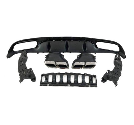 DÉFLECTEUR ARRIÈRE MERCEDES W205 2014-2018 COUPE AMG LOOK C63 ABS