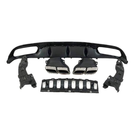 DÉFLECTEUR ARRIÈRE MERCEDES W205 2014-2018 COUPE AMG LOOK C63 ABS