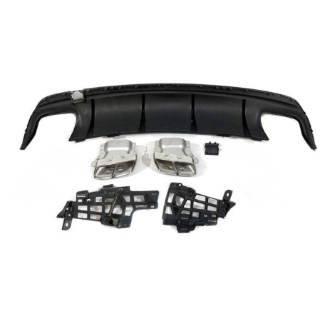 Diffuseur Arrière Mercedes CLA W117 2016-2018 4D/SW Style Facelift look A45