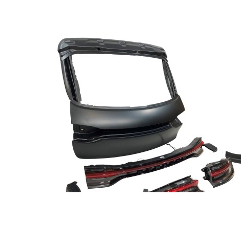 Malle Arrière Porsche Macan 2014-2019 Look 2020 Aluminium