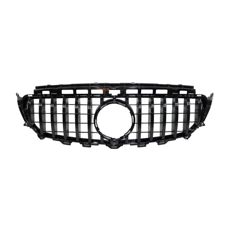 Calandre Mercedes W213 Look GT Full Black Caméra