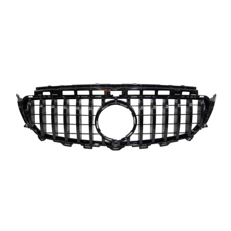 Calandre Mercedes W213 Look GT Full Black Caméra