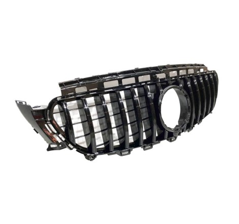 Calandre Mercedes W213 Look GT Full Black Caméra