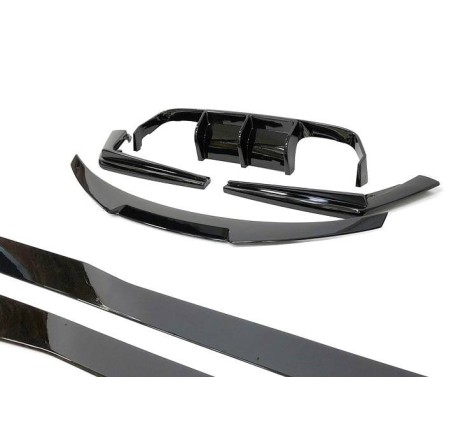 Kit De Carrosserie BMW F82 / F83 M4 Noir brillant Look CS