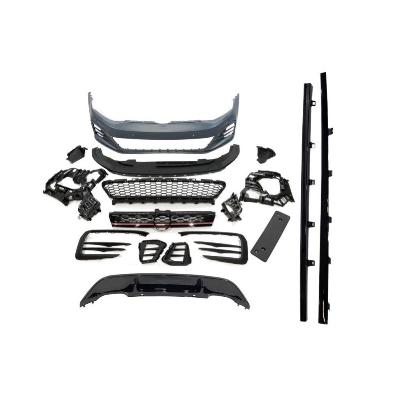 Kit De Carrosserie Volkswagen Golf 7 2013-2016 Look Golf 7.5