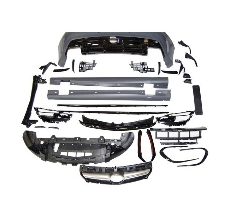 Kit De Carrosserie Mercedes W117 13-18 4P / SW LCI Look AMG A45 II Calandre