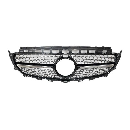 Calandre Mercedes W213 / S213 / C238 Diamond Caméra