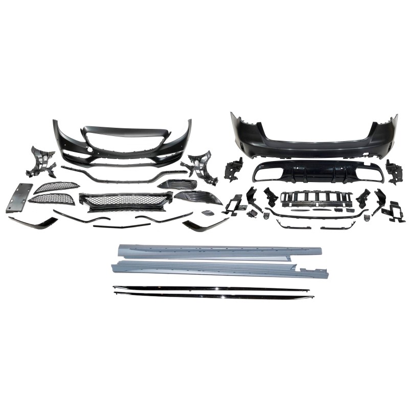 Kit De Carrosserie Mercedes W205 SW 2014-2021 Look C63