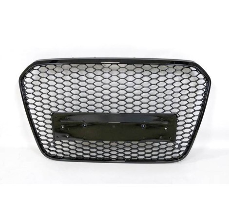 GRILLE AUDI A6 11-15 LOOK RS6 NOIR