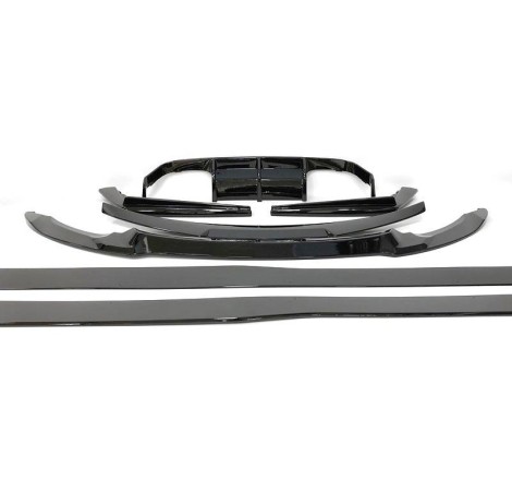 Kit De Carrosserie BMW F82 M4 Noir brillant Look CS