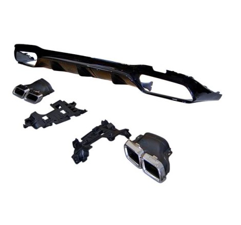 Déflecteur Arrière Mercedes W213 4 portes look AMG E63 ABS