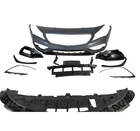 Pare-Choc Avant Mercedes W117 13-15 4P / SW Look AMG A45