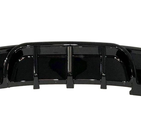 Diffuseur Arrière BMW E82 / E88 look M Performance Noir brillant Feu stop à led