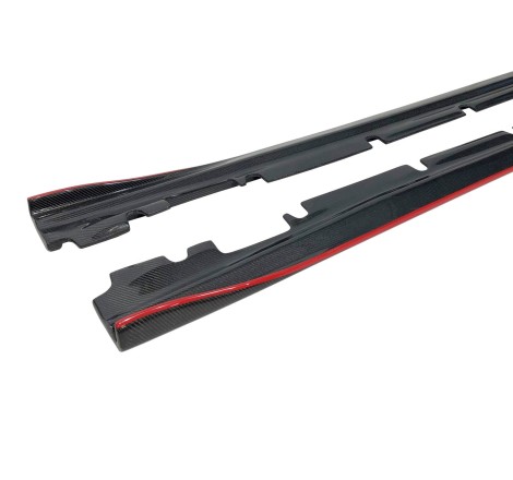 Diffuseur Jupes Mercedes W117 CLA  Carbone