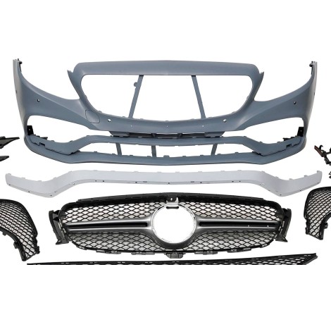KIT DE CARROSSERIE MERCEDES W213 4 portes / Estate 2016-2019 look AMG E63