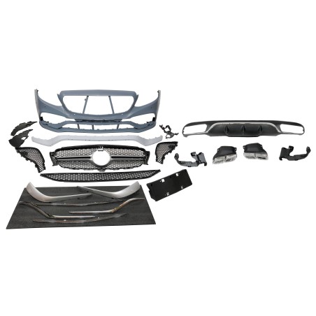 Kit De Carrosserie Mercedes W213 4p / SW 2016-2019 look AMG E63