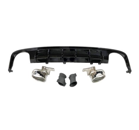 Diffuseur Arrière Audi A6 / A6 Avant C8 19-21 Look RS6