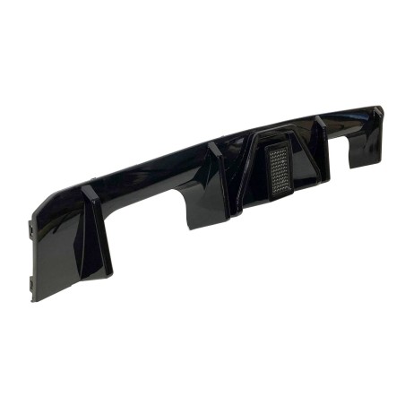 Diffuseur Arrière BMW G80 / G82 look M Performance Noir brillant Feu stop à led