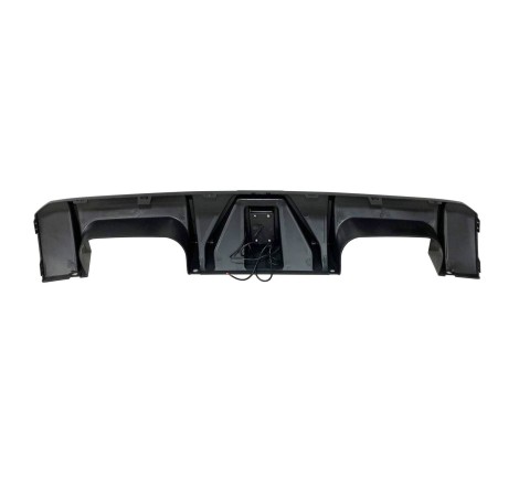 Diffuseur Arrière BMW G80 / G82 look M Performance Noir brillant Feu stop à led