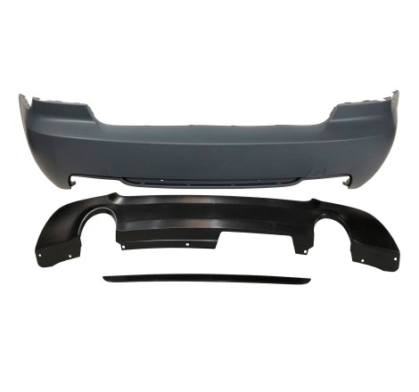 Pare-choc arrière BMW E92 M-Tech DOUBLE SORTIE ABS