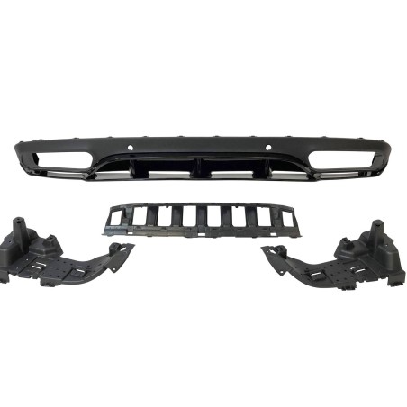 Déflecteur Arrière Mercedes W205 2014-2018 Coupe AMG Look C63 ABS