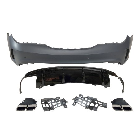 Pare-Choc Arièrre Mercedes W117 2013-2018 LCI 4P / SW Look AMG A45