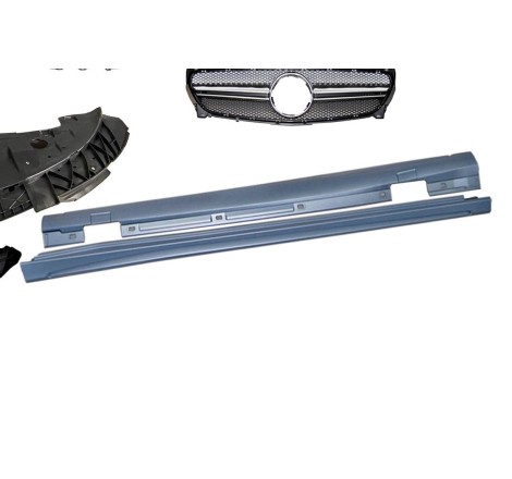 Kit De Carrosserie Mercedes W117 13-16 4P / SW LCI Look AMG A45