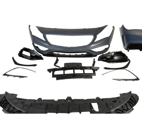 Kit De Carrosserie Mercedes W117 13-16 4P / SW LCI Look AMG A45 Calandre