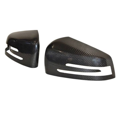Coques De Rétroviseurs Carbone Mercedes W204/W212 / W218 / W221 /Class A/B/C/E/Glk/CLS