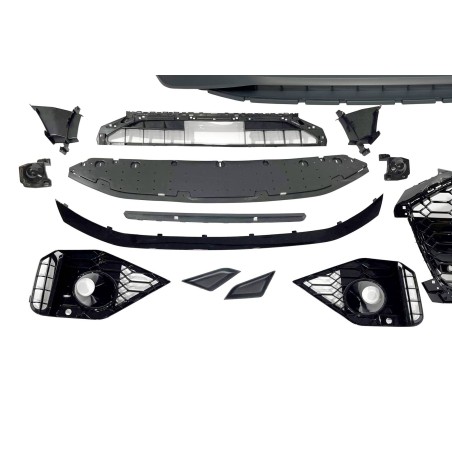 Pare-Choc Avant Audi A4 2020+ Look RS4 Déflecteur Avant