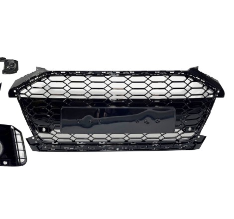 Pare-Choc Avant Audi A4 2020+ Look RS4 Déflecteur Avant