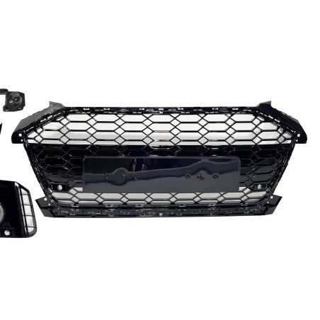 Pare-Choc Avant Audi A4 2020+ Look RS4 Déflecteur Avant