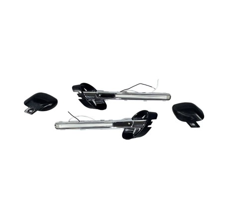 Ailettes BMW E92 / E93 Look M3 2006-2014, Black Led indicator