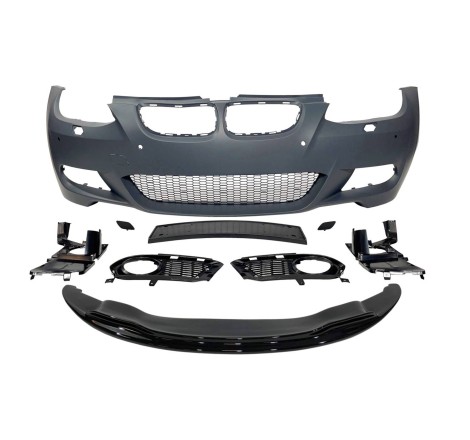 Pare-Choc Avant BMW E92 / E93 06-09 Tipo M-Tech Avec Déflecteur