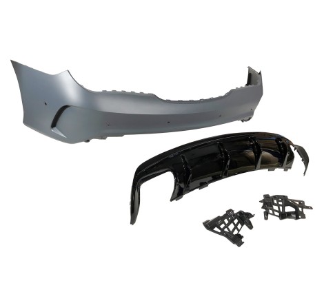 copy of Pare-Choc Arièrre Mercedes W117 2013-2018 LCI 4P / SW Look AMG A45