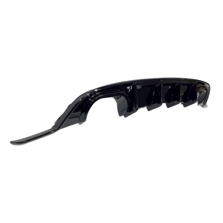 Diffuseur Arrière Volkswagen Golf 6 look Golf 7.5 R Noir brillant
