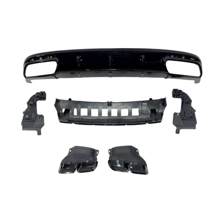 Diffuseur Arrière Mercedes C217 Coupe 2014-2020 Look Facelift S63